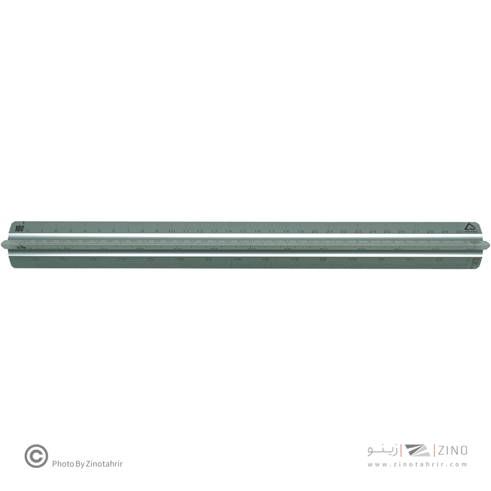 اشل30سانت حرفه ای بدنه آلومینیوم نقره ای MORSA بومیران