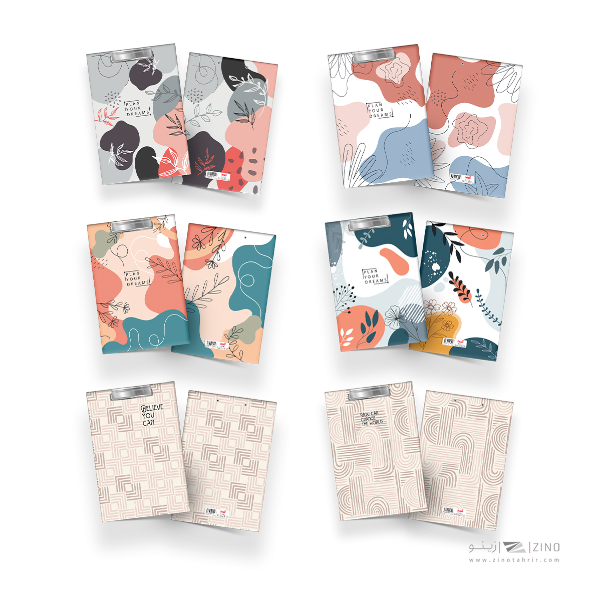 تخته شاسیA4آبرنگ کدA016