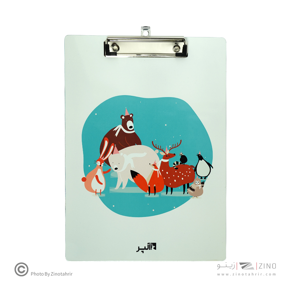 تخته شاسیA4فلزی همراه با استند آلپر