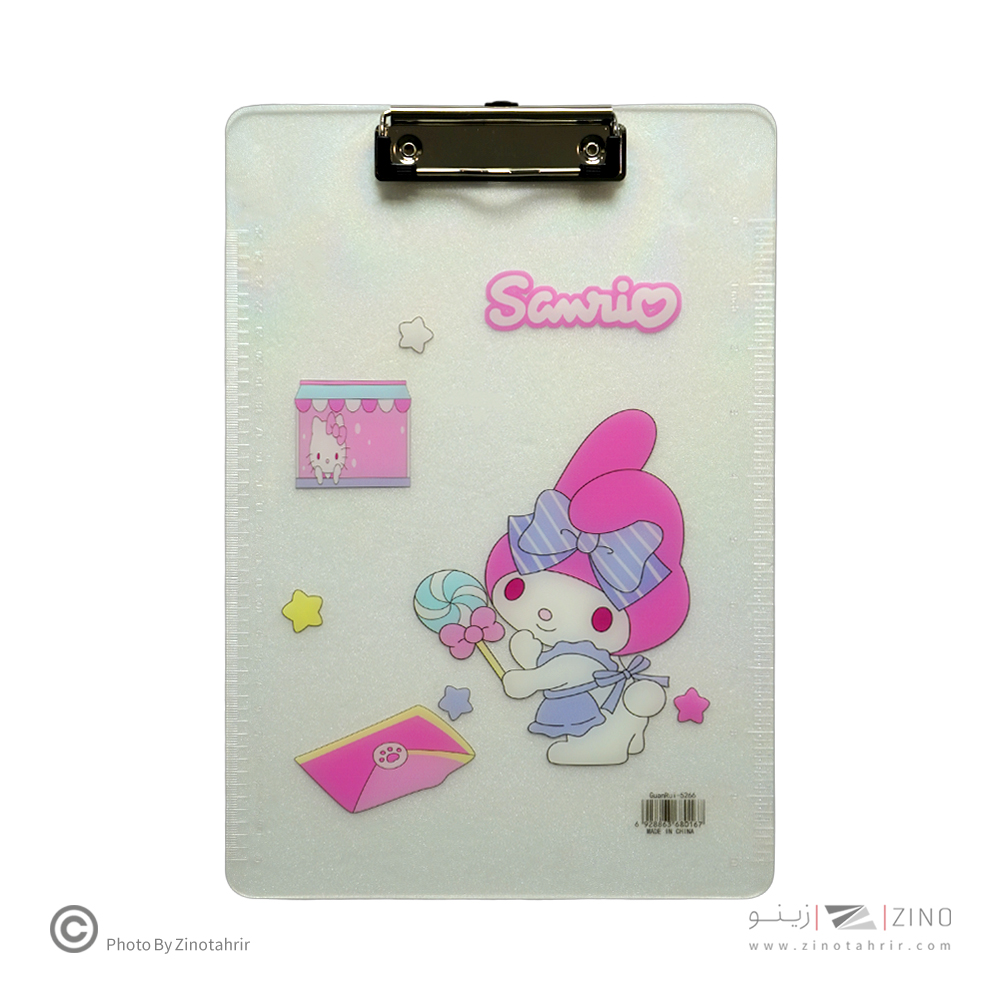 تخته شاسیA4 طلقی   شفاف مدرج فانتزی