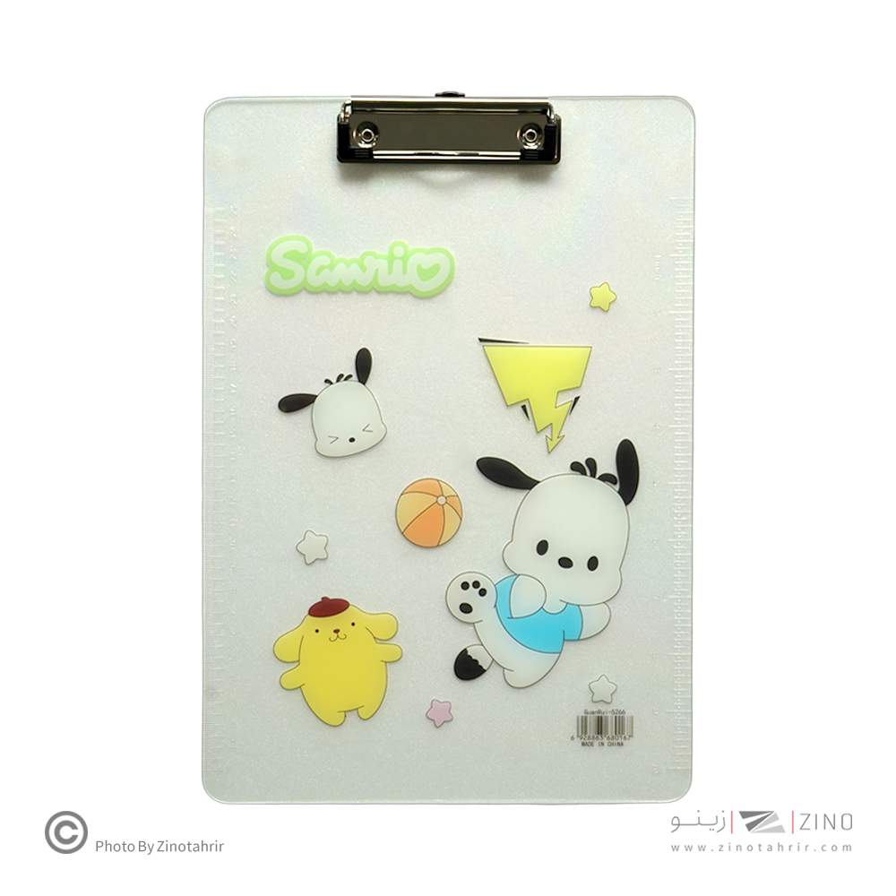 تخته شاسیA4 طلقی   شفاف مدرج فانتزی