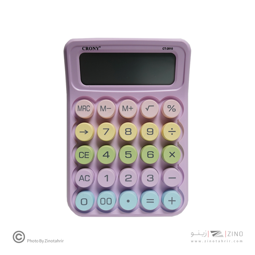 ماشین حساب رومیزی 12رقم2صفر کرونی کدCT-2010