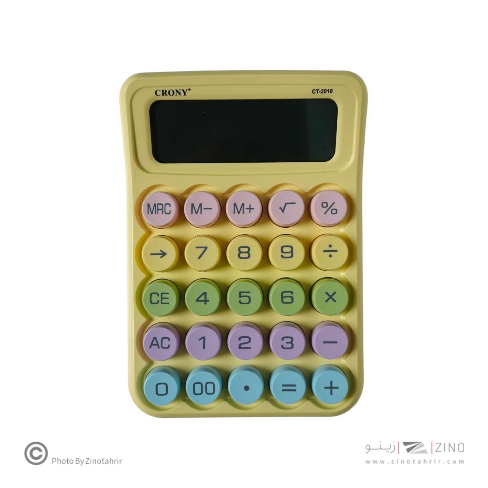 ماشین حساب رومیزی 12رقم2صفر کرونی کدCT-2010