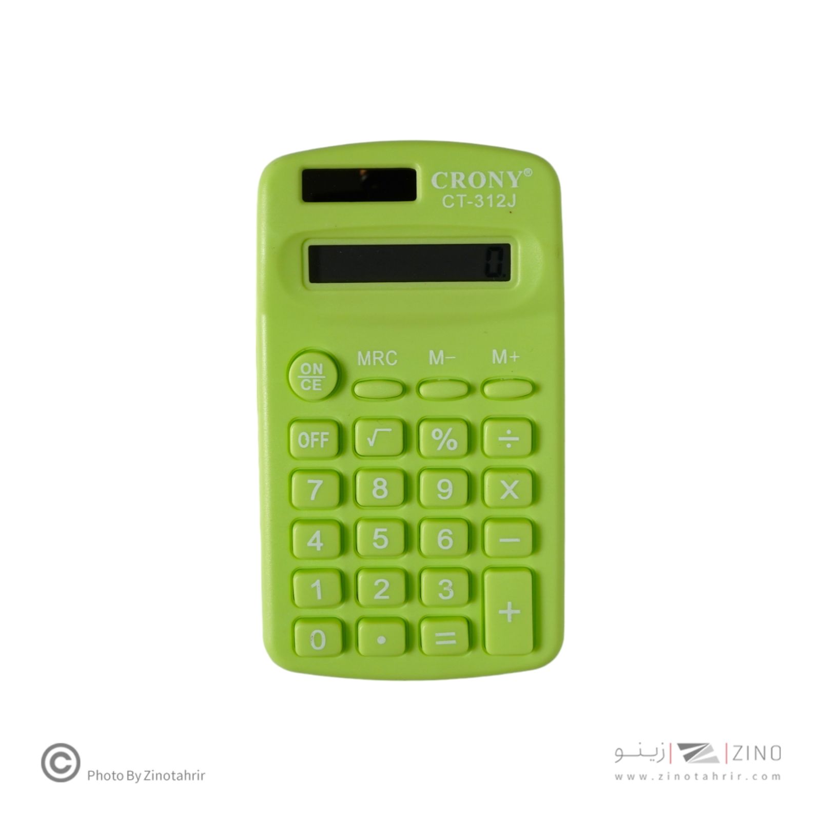 ماشین حساب جیبی8رقم کرونی کدCT-312J