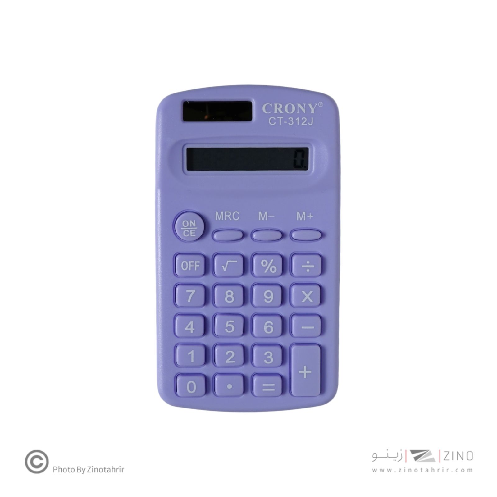 ماشین حساب جیبی8رقم کرونی کدCT-312J