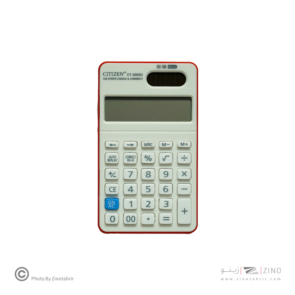 ماشین حساب جیبی12رقم سی تی ژن کدCT-3000