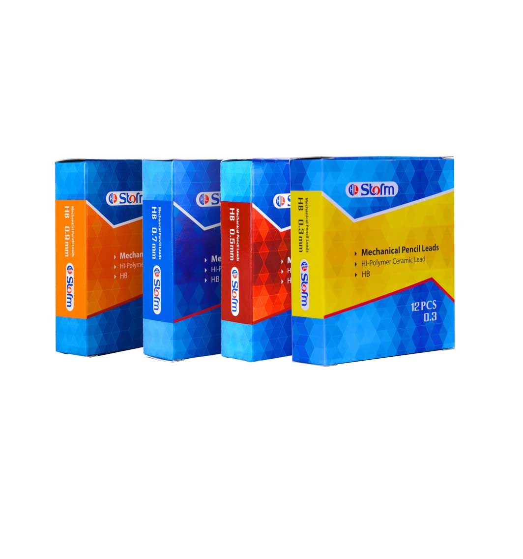مغز مداد 0/3  (60میل) HB استورم کد HL-436*تعداد در باکس12جین*