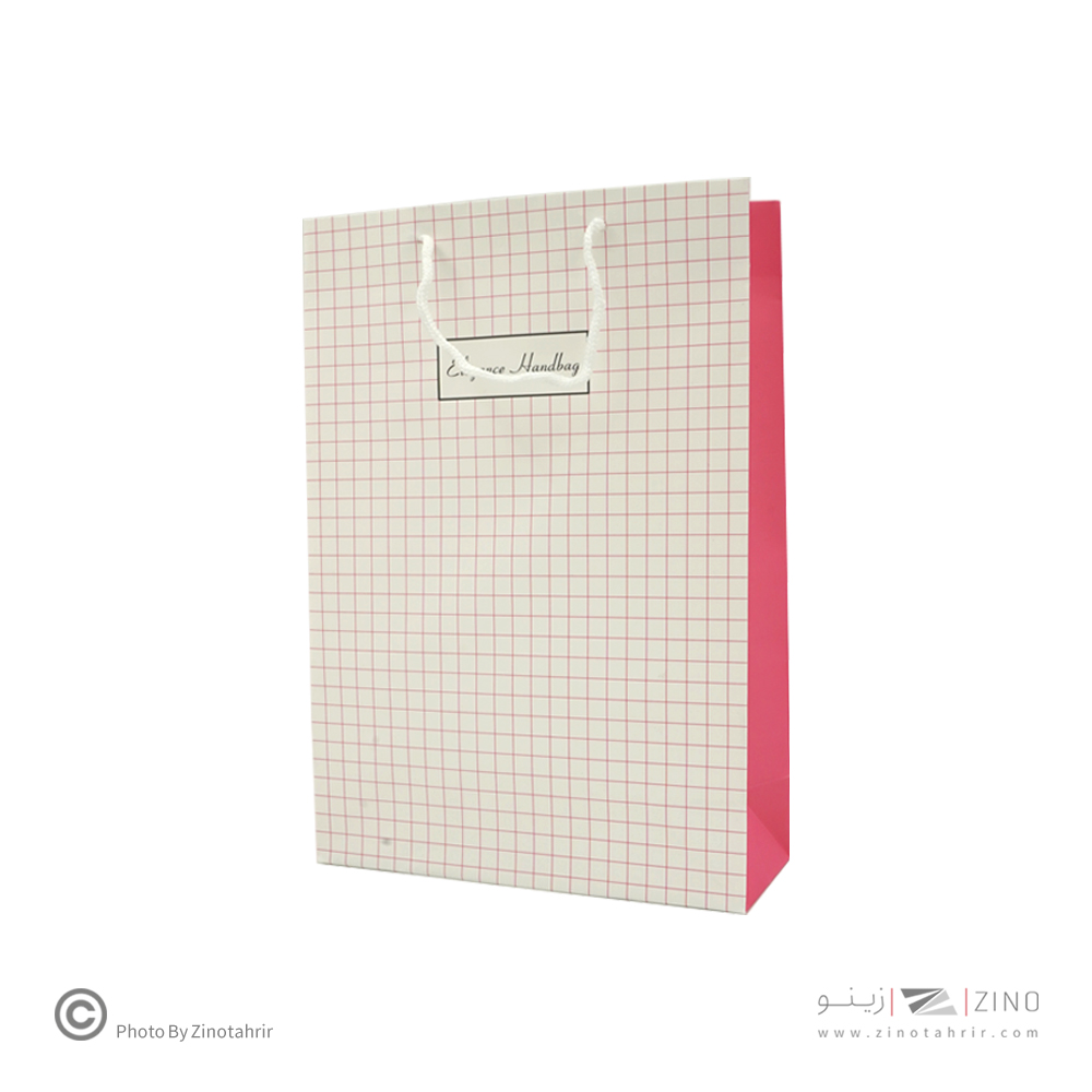 ساک دستی گلاسه 35*24 ایمان کد 0017