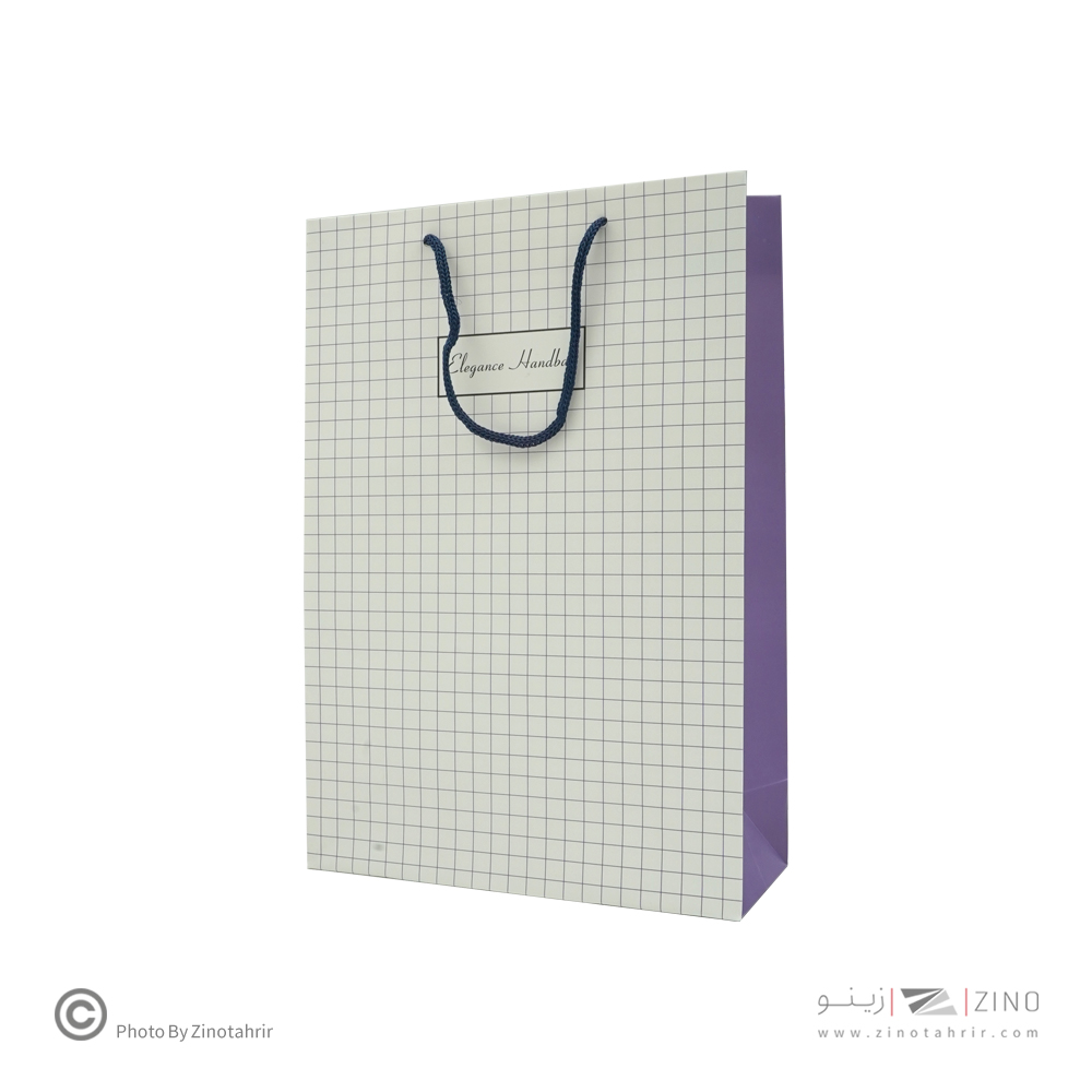 ساک دستی گلاسه 35*24 ایمان کد 0017