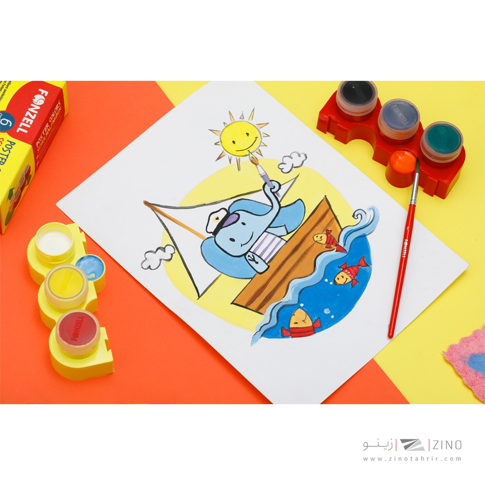 گواش6رنگ پازلی فونزل کد685077