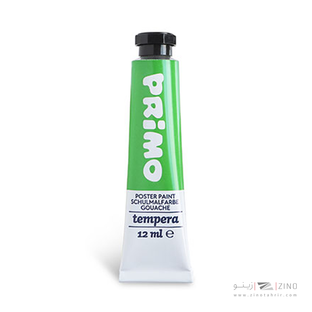 گواش12میل تیوب آلومینیومی سبز روشن پریمو کد440TRA610