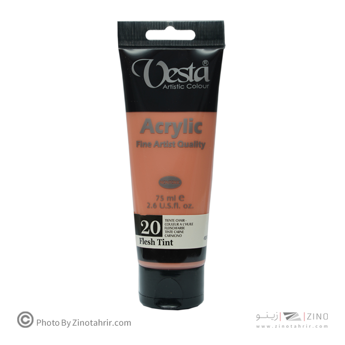رنگ اکریلیک 75میل وستا کد20