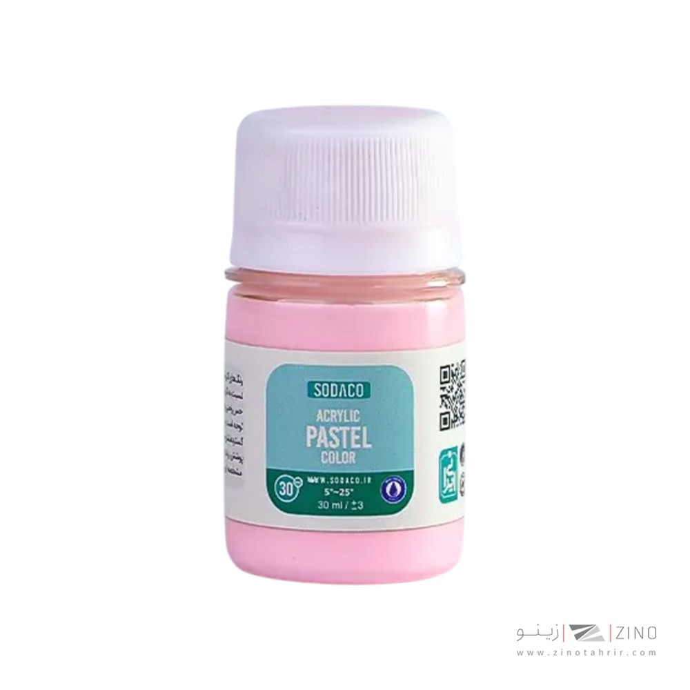 اکریلیک پاستلی30میل  سوداکو صورتی روشن کد00774