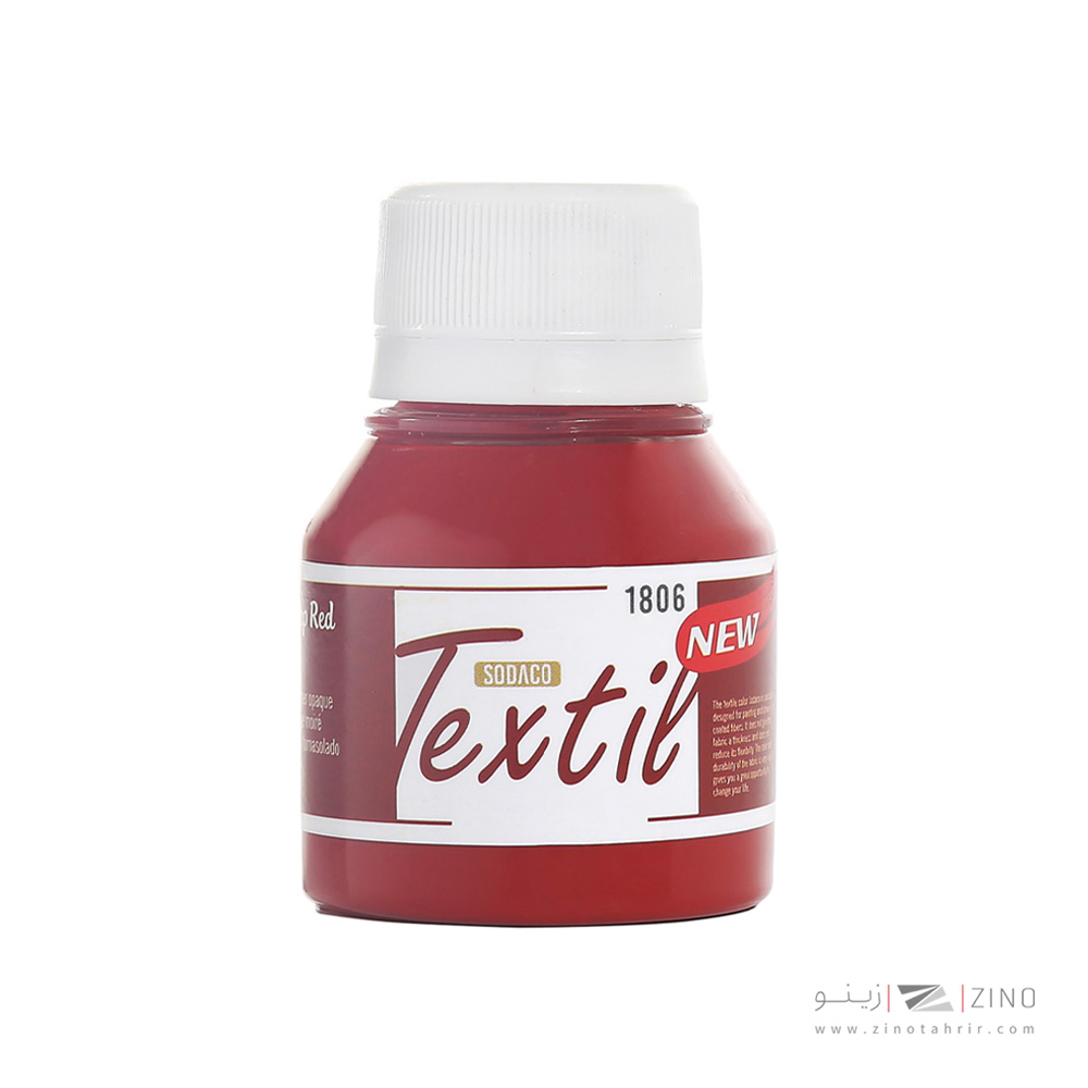 رنگ پارچه55میل سوداکو قرمز سیر اوپک کد01806