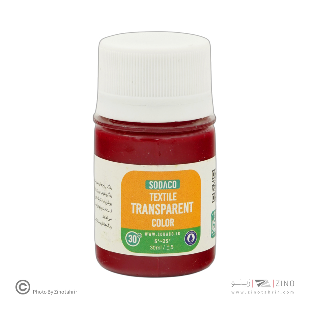 رنگ پارچه30میل6رنگ ترنسپرنت سوداکو کد02800