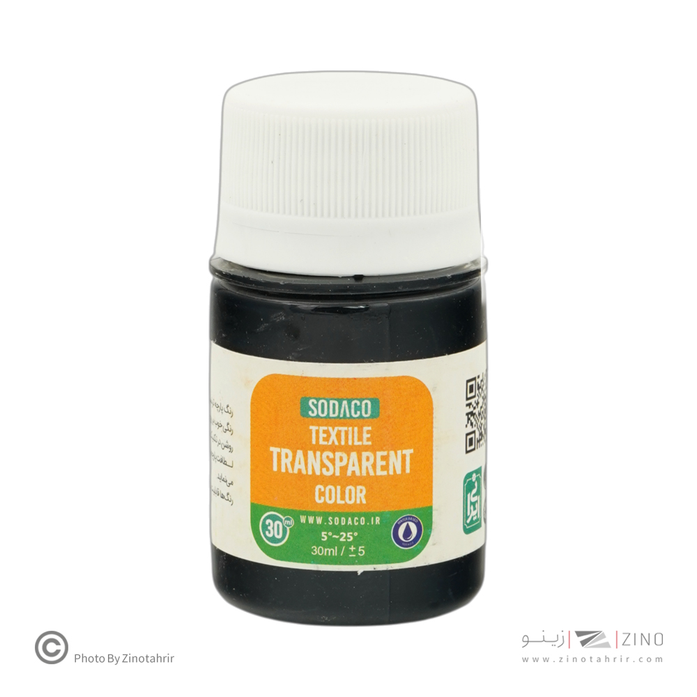رنگ پارچه30میل6رنگ ترنسپرنت سوداکو کد02800