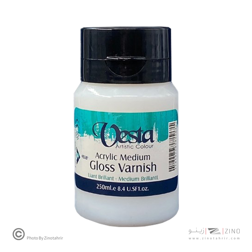 وارنیش براق 250میل varnish gloss وستا 
