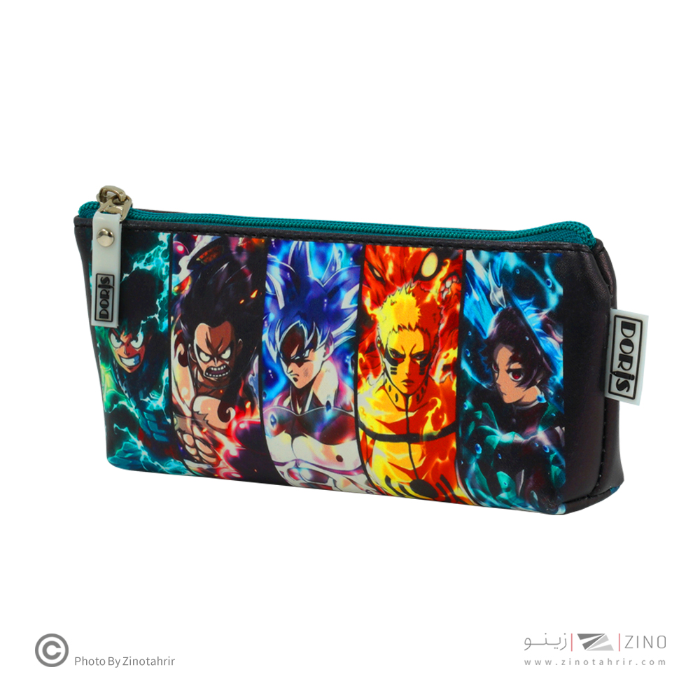 جامدادی تک زیپ طرح انیمه دوریس