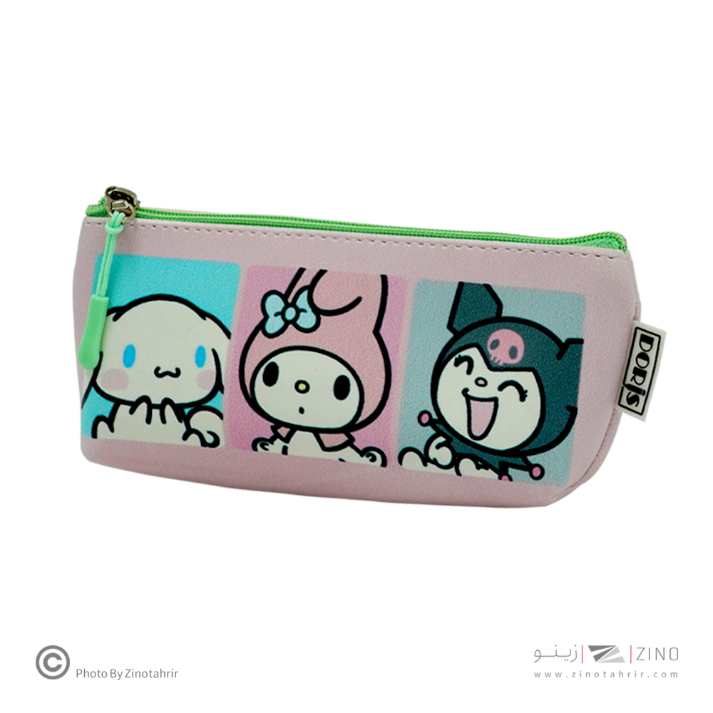 جامدادی تک زیپ طرح کرومی دوریس