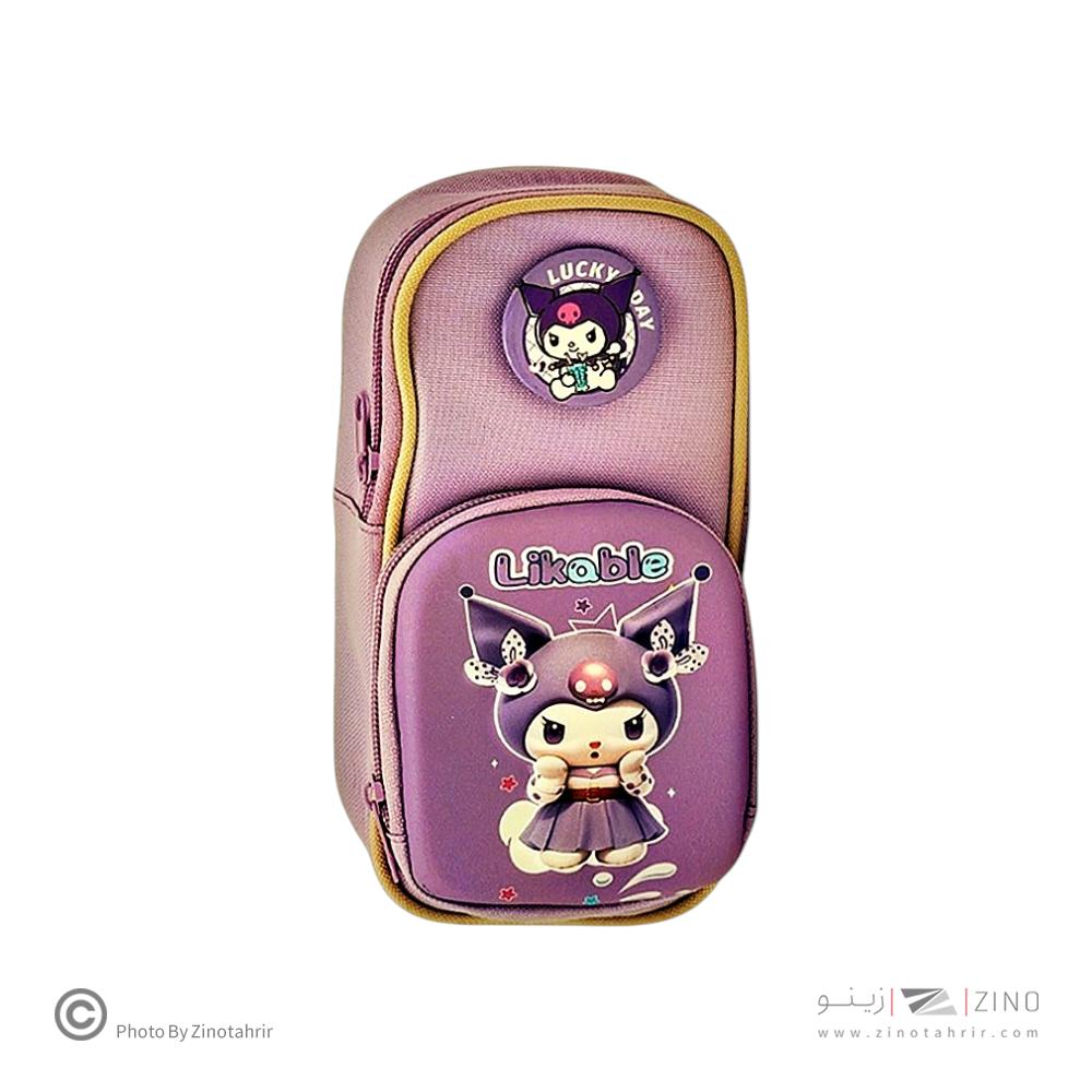 جامدادی دوزیپ فانتزی(طرح کرومی) کد9007