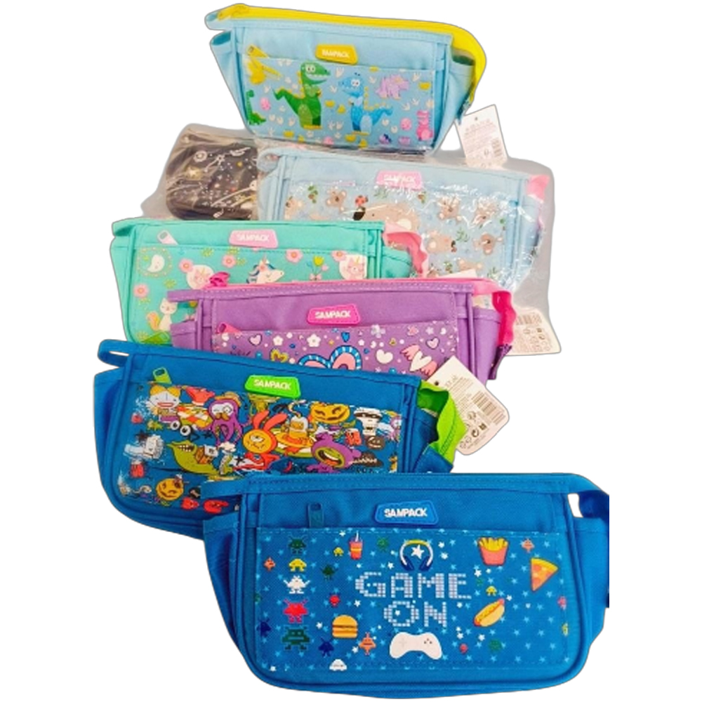 جامدادی دوزیپ sam pack کدsam-sa020