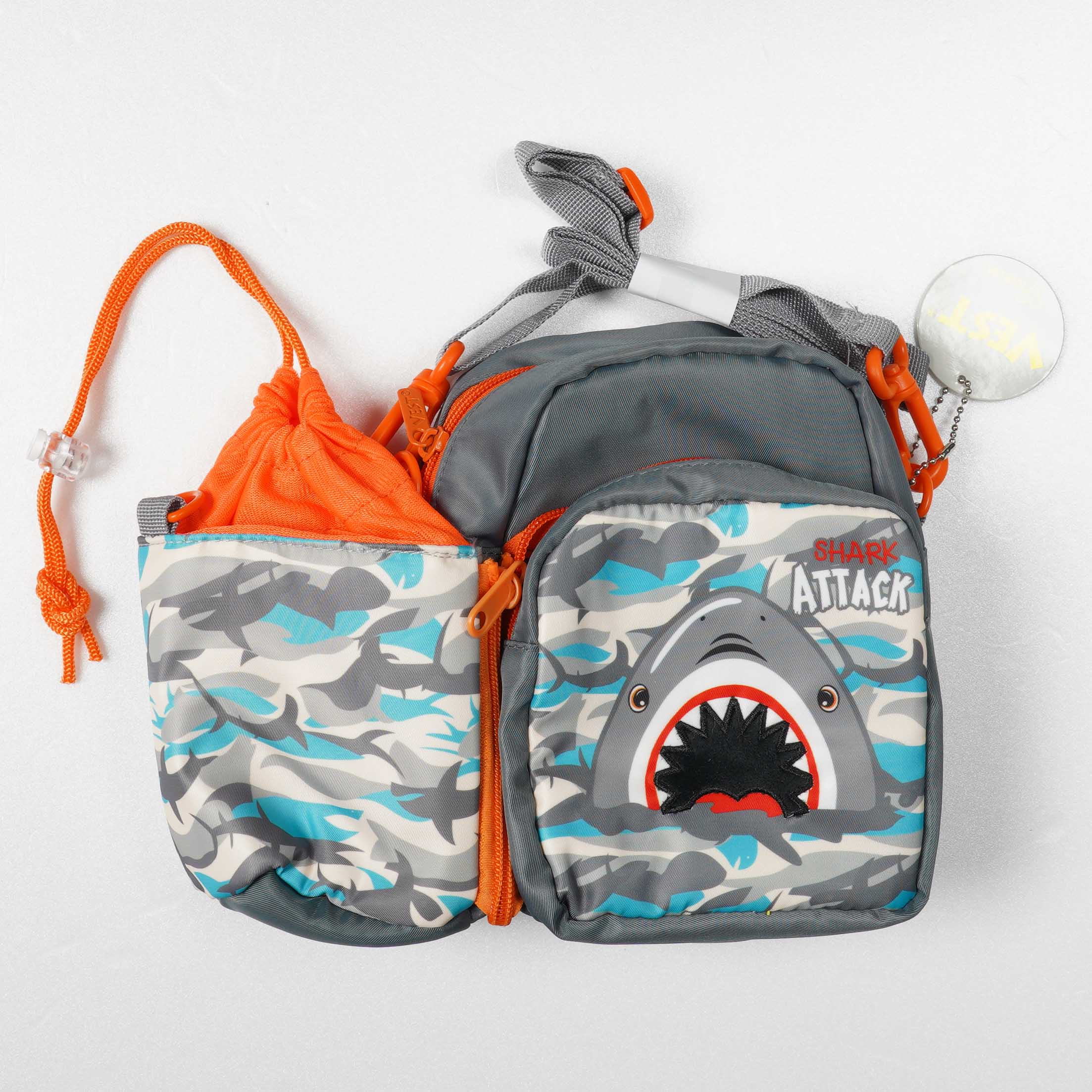 کیف دوجداره اردو همراه با جای قمقمه وست شارک کد2042-1