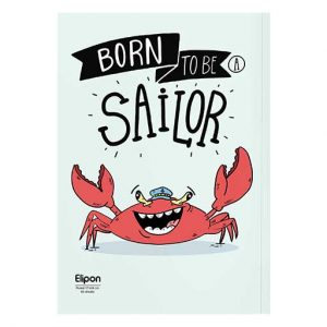 دفتر60برگ وزیری شومیزفانتزی الیپون کد220کارتن84عددی