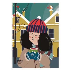 دفتر60برگ وزیری شومیزفانتزی الیپون کد220کارتن84عددی