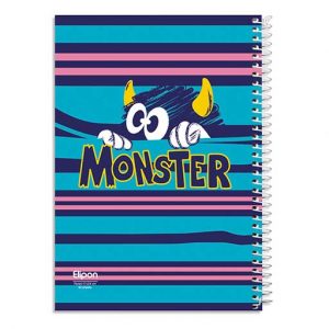 دفتر60برگ وزیری سیمی فانتزی الیپون کد223کارتن72عددی