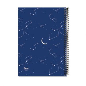 دفتر80برگ وزیری سیمی مجلدکلاسیک الیپون کد234کارتن 48