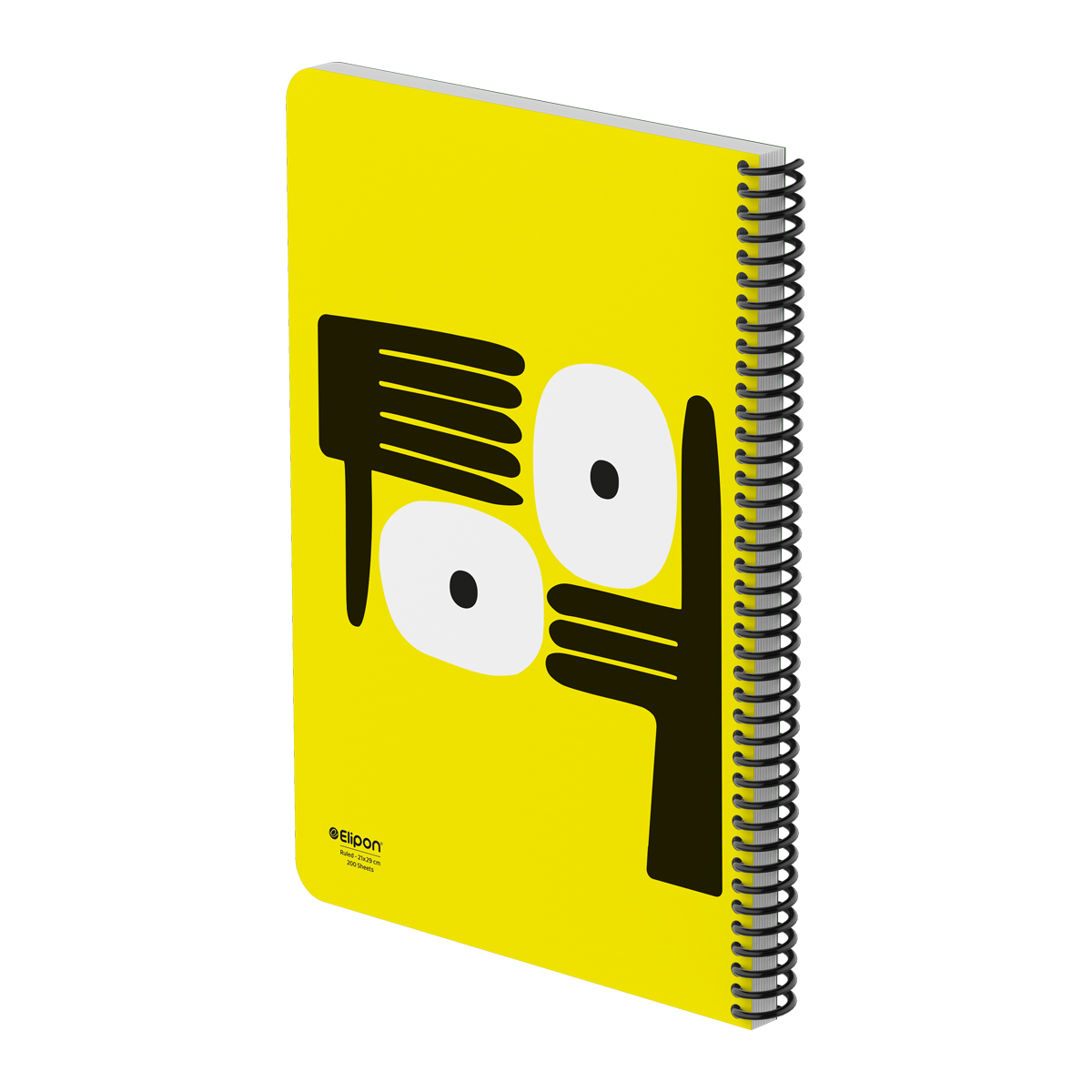 دفتر200برگ رحلی سیمی کلاسیک طلقی الیپون کد250کارتن14عددی