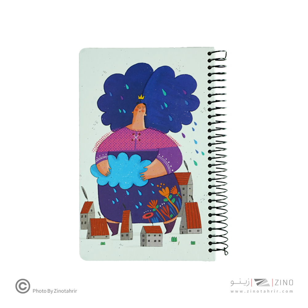 دفتر اروپایی تصویر سازی Emili  ایمان  کد 0202