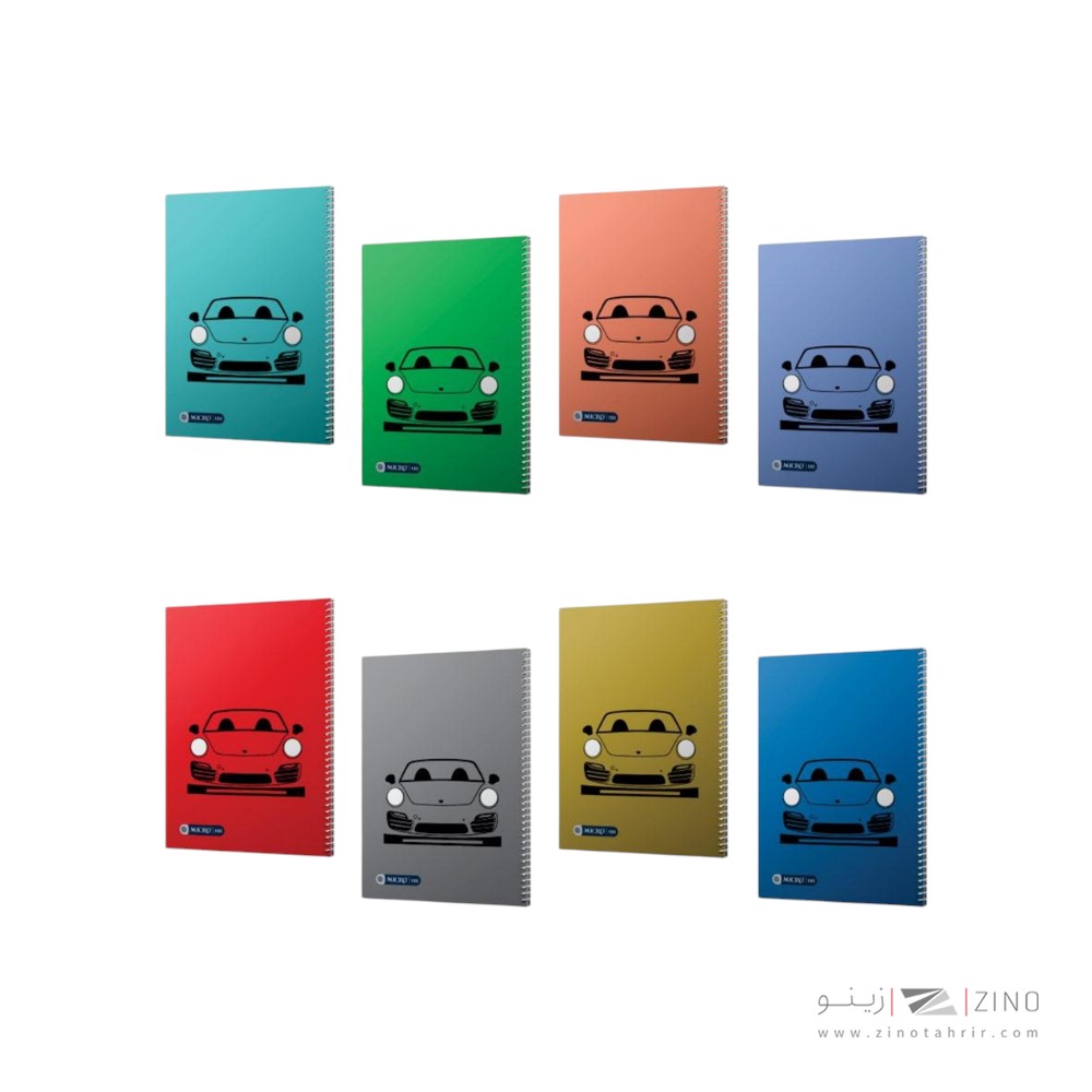 دفتر100برگ وزیری سیمی مجلد میکرو طرح فانتزی کد   c 37-62-63-64-65-66