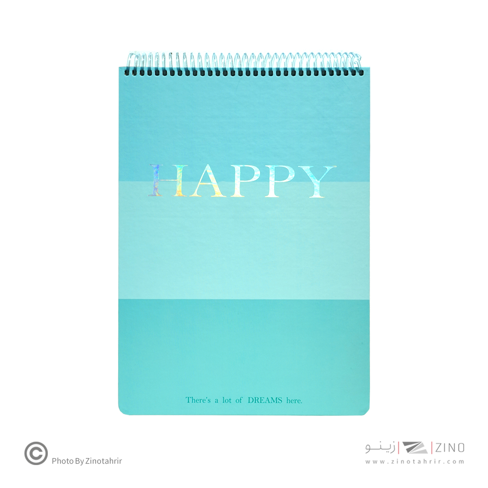 دفتر100برگA4سیم از بالا لانگو سری هپی پرو نوت