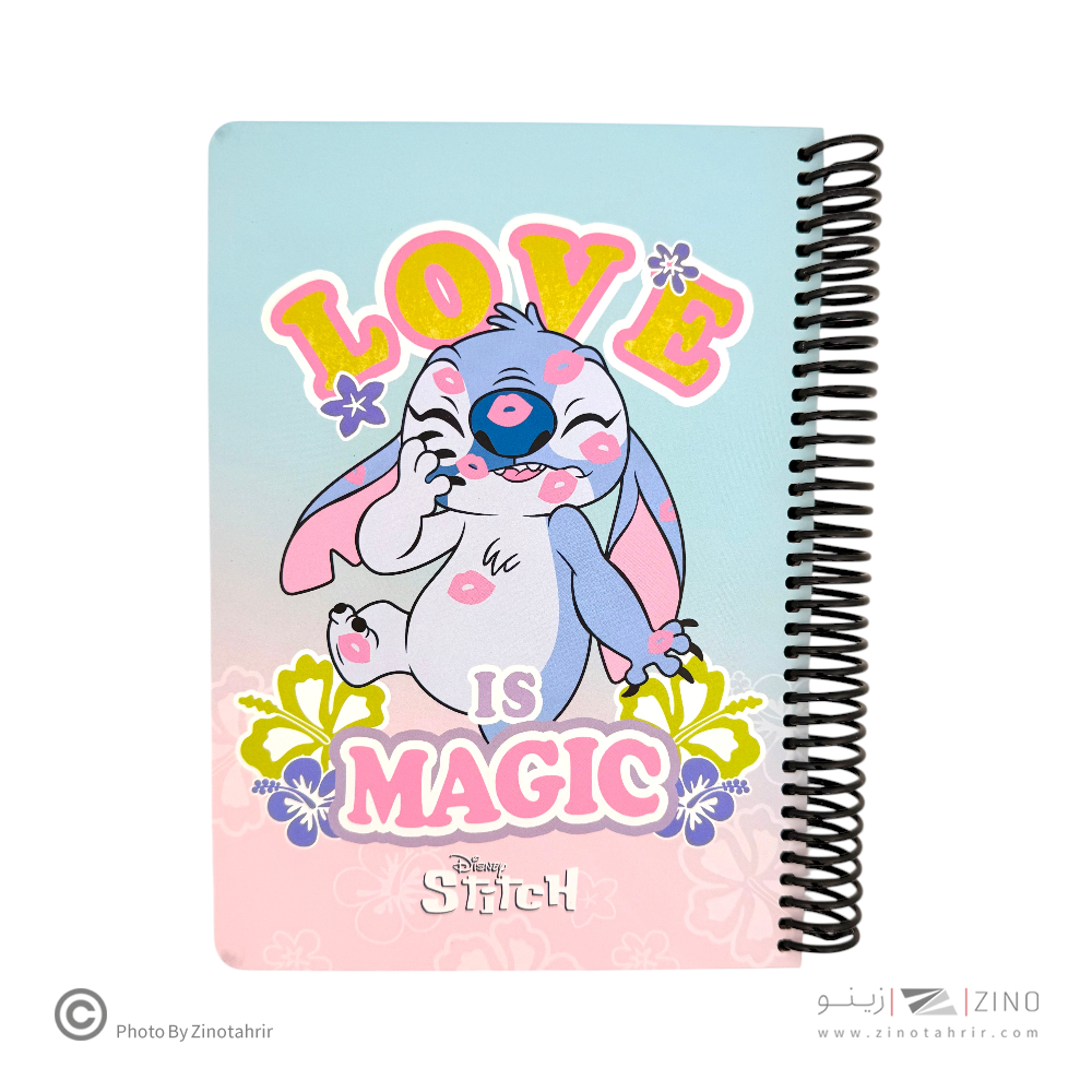 دفتر100برگ وزیری سیمی جلد سخت لانگو سری استیچ کدCH-870