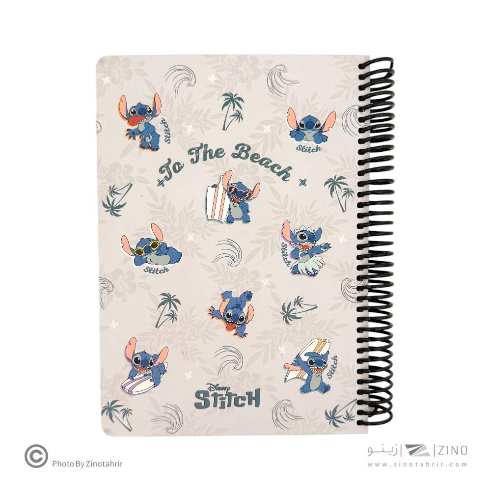 دفتر100برگ وزیری سیمی جلد سخت لانگو سری استیچ کدCH-870