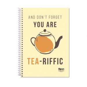 دفتر60برگ دوخط وزیری سیمی فانتزی الیپون کد259کارتن72عددی