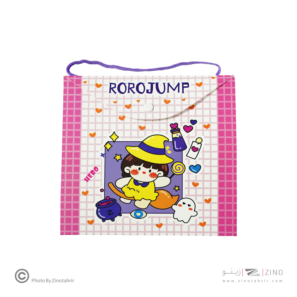 دفتر نقاشی فانتزی دکمه دار بندار هیرو کد478476