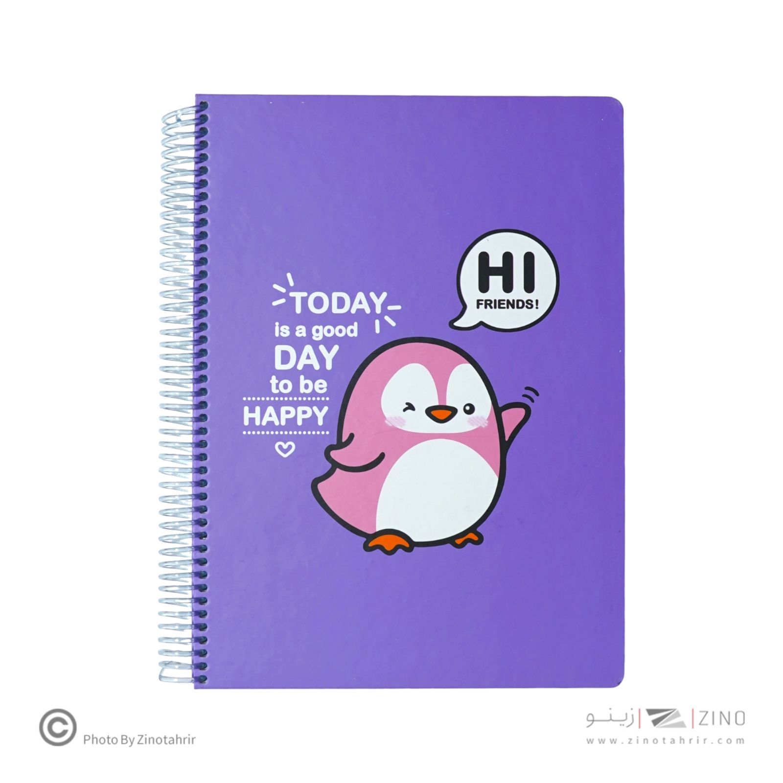 دفترنقاشی100برگ رحلی سیمی جلد سخت لانگو