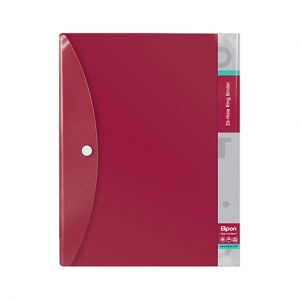 دفترکلاسوری 100برگ طلقی سوزنی الیپون کد286کارتن 12عددی