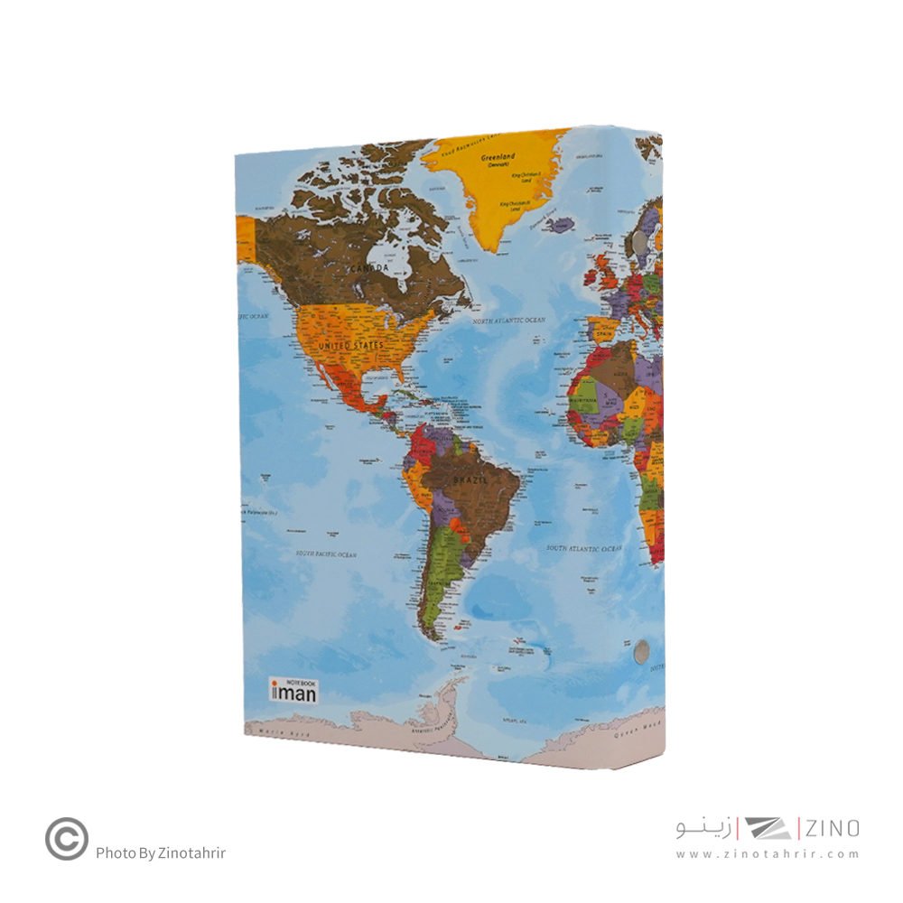 دفترکلاسوری20حلقهA5ایمان کد0204