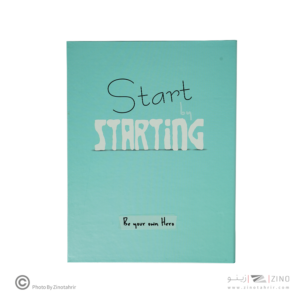 دفتر کلاسور26حلقه100برگ قفل فلز جلد سخت هیرو پاستلی طرح دار