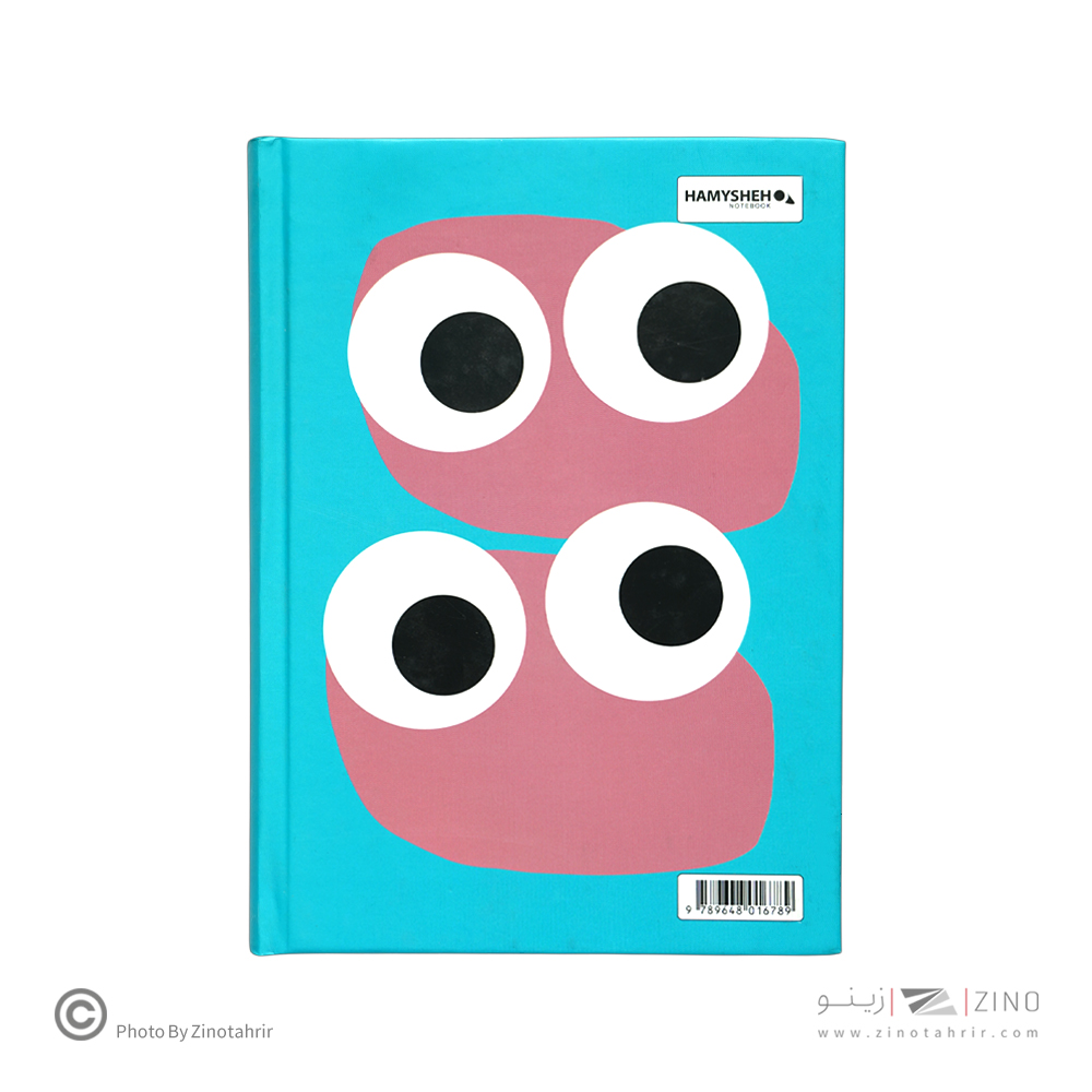 دفتریادداشت تایپوگرافی سری لب رنگی همیشه 