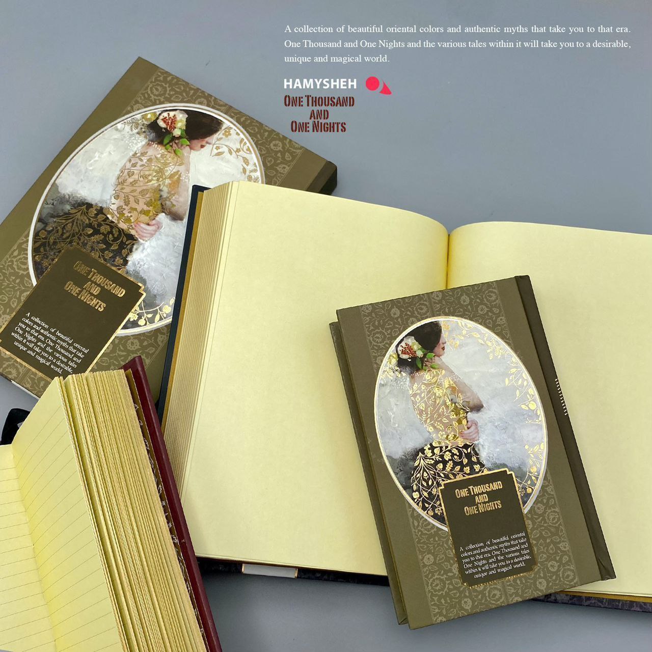 دفتریادداشت هزار و یک شب سری بانوان20*14همیشه