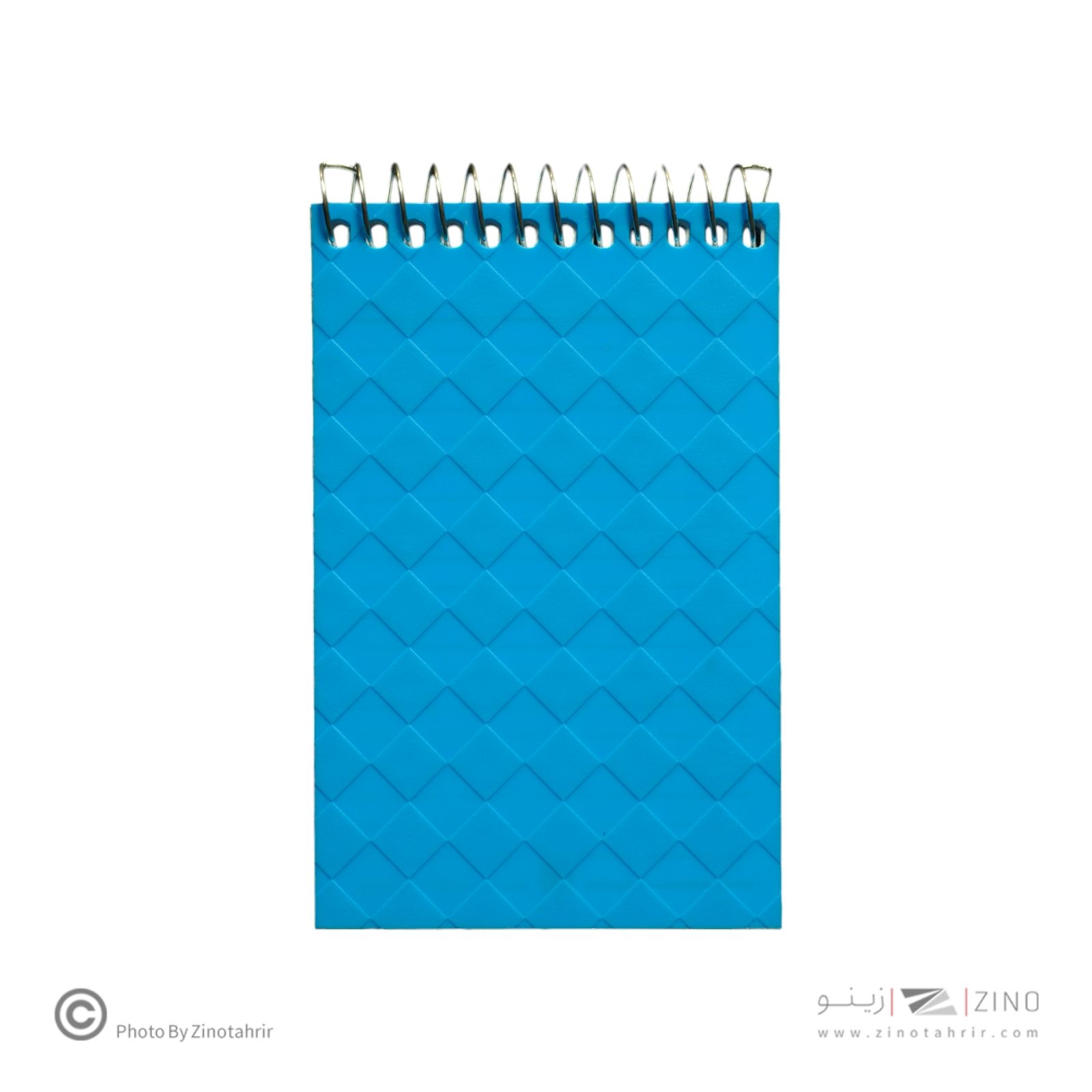 دفتریادداشت100برگ1/16سیم ازبالا طلقی سوپربایند