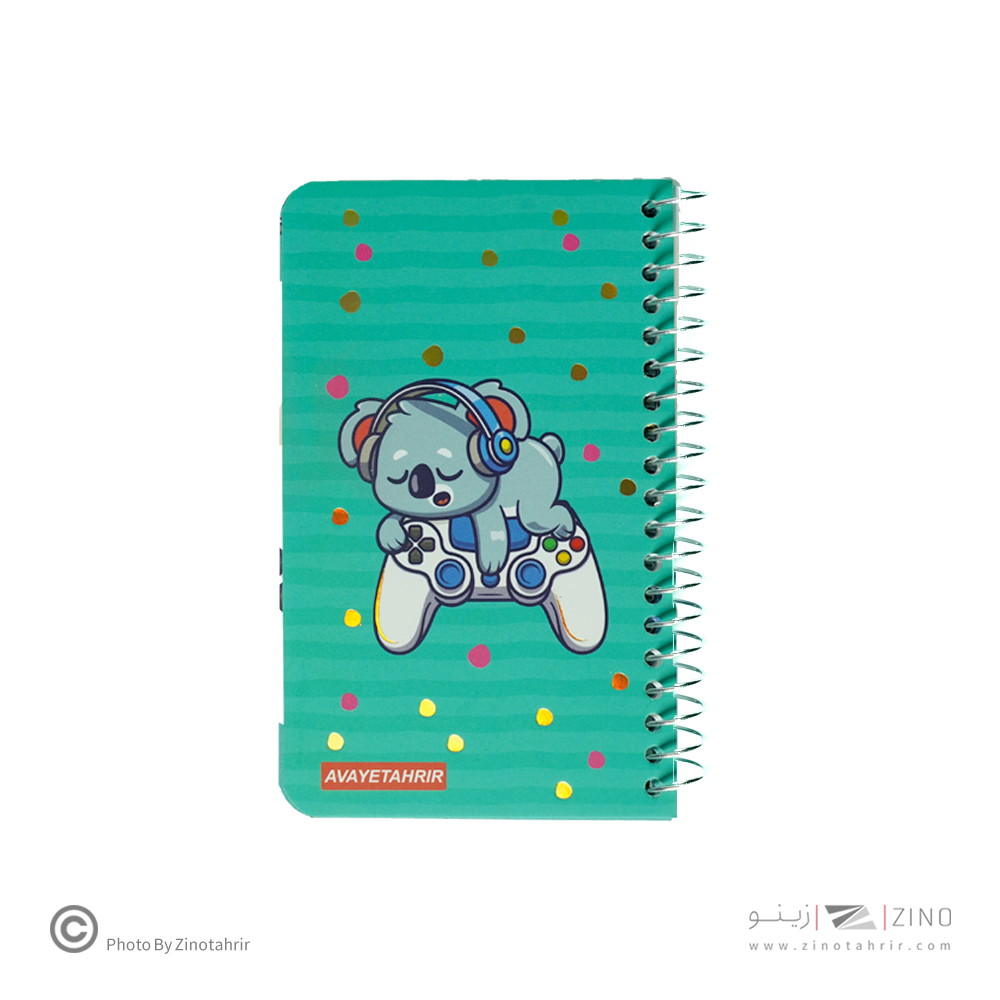 دفتریادداشت80برگ ترکیبی لیدل آوای تحریر کدNS35403