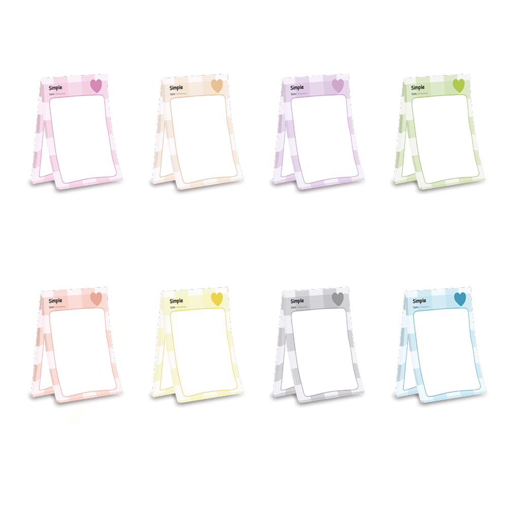 کاغذیادداشت50برگA6 سر چسب دار سریSimple پیتیکو کد132کارتن240عددی