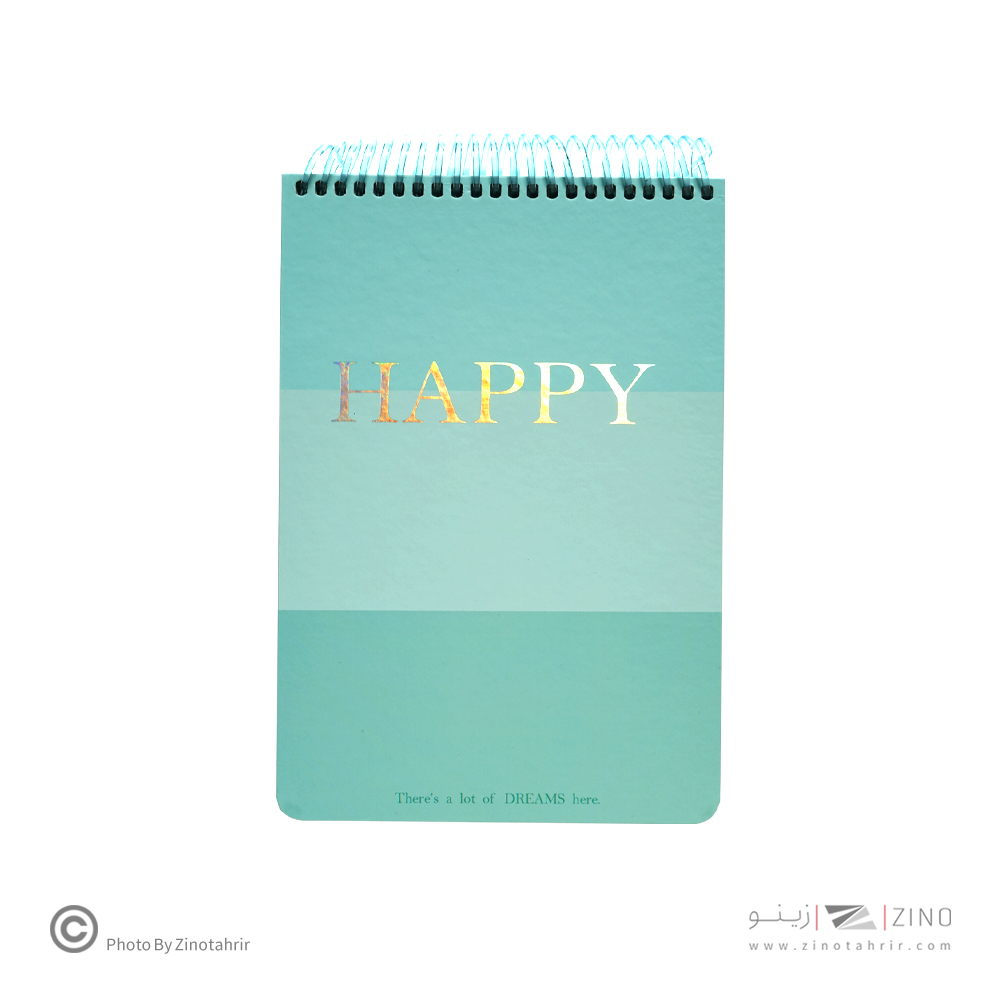 دفتریادداشت100برگA5سیم از بالا لانگو سری هپی پرو نوت