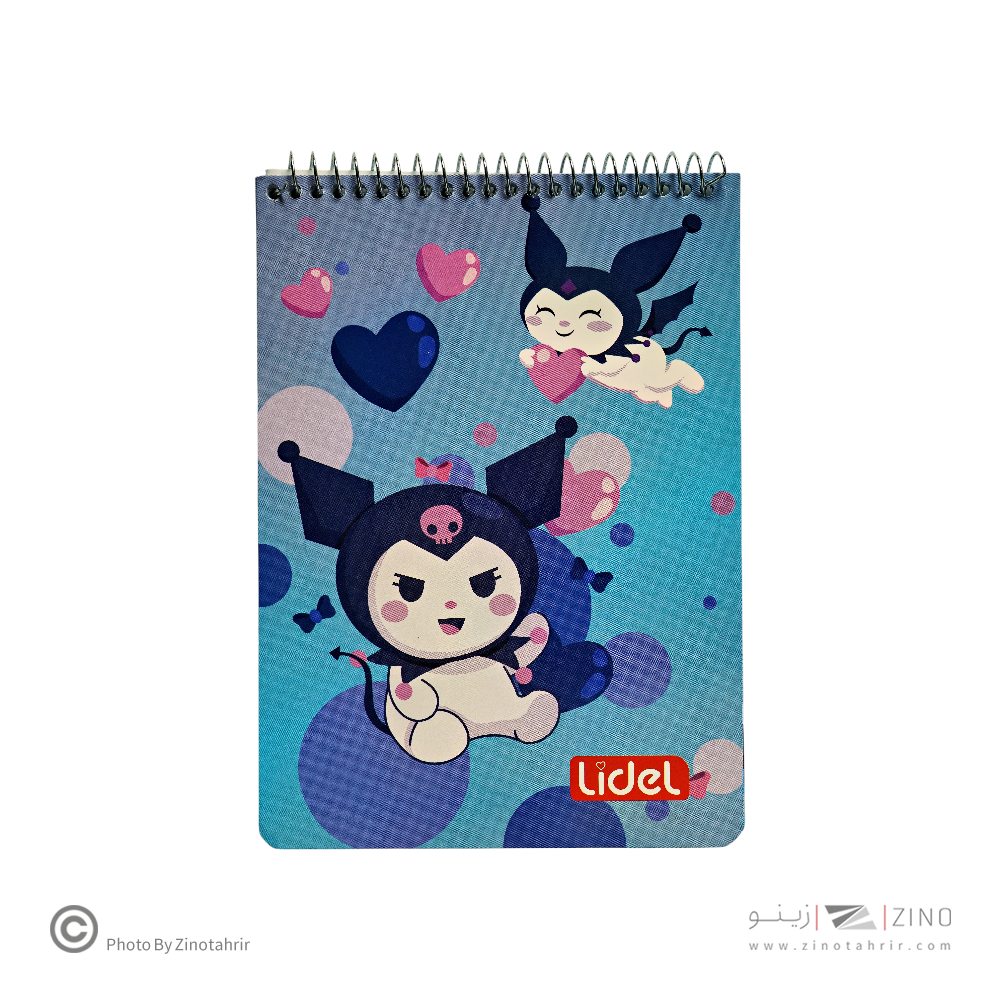 دفتریادداشت60برگ سیم از بالا لیدل آوای تحریر کدNS35413L