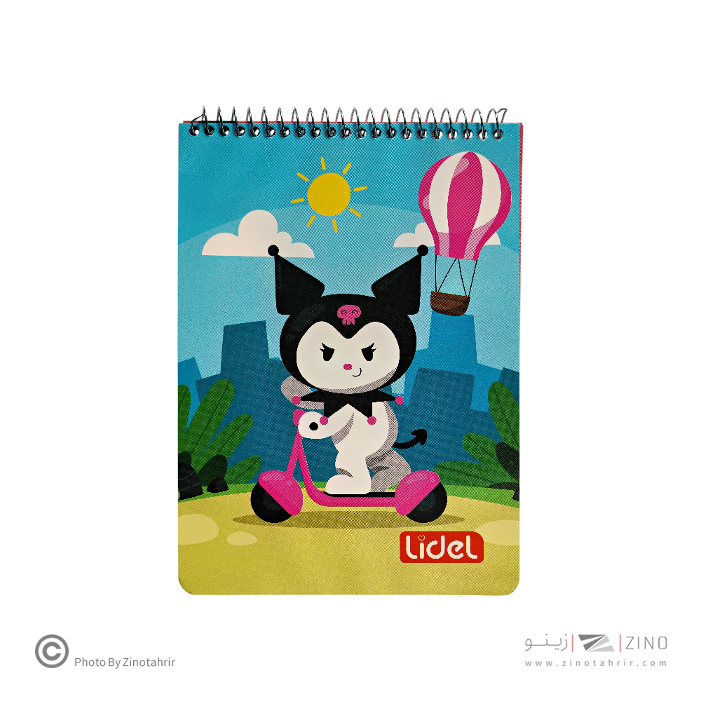 دفتریادداشت60برگ سیم از بالا لیدل آوای تحریر کدNS35413L